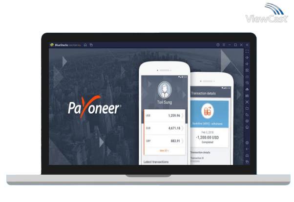 Run Payoneer – Global Payments Platform on PC