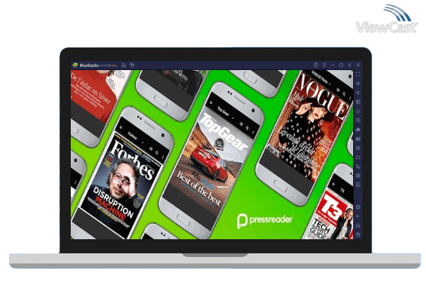 Run PressReader on PC