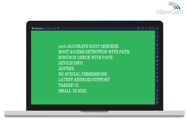 Run Root Checker Pro on PC