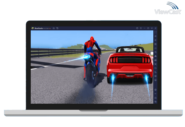 Run Spiderman Car Vs Bike Race Ultimate on PC