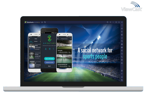 Run Sportify App on PC