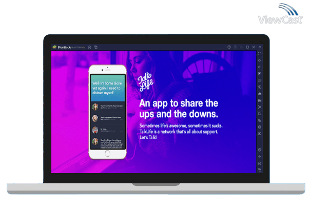 Run TalkLife - Lonely, Stressed or Anxious? Get help! on PC