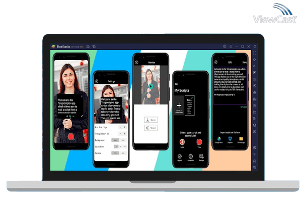 Run Teleprompter with Video & Audio on PC