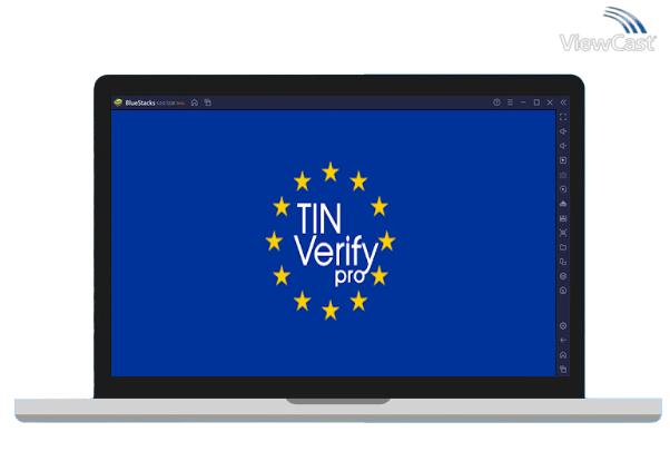 Run TIN Verify pro on PC
