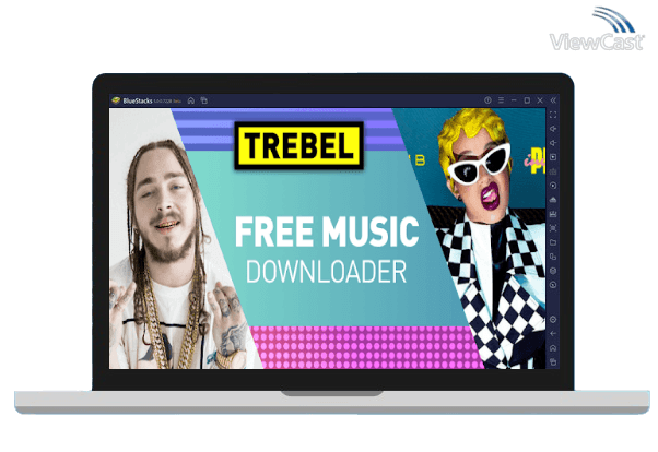 Run TREBEL Free Music - Unlimited Music Downloader App on PC