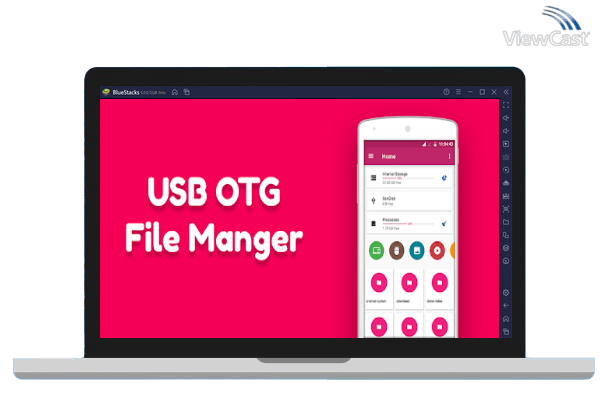 Run USB OTG File Manager on PC