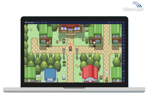 Run wallpaper: pixel pokemon village on PC