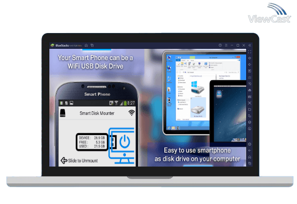 Run WiFi USB Disk - Smart Disk on PC